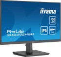Iiyama ProLite monitor komputerowy 60,5 cm (23.8") 1920 x 1080 px Full HD LED Czarny