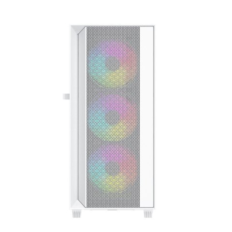 GEMBIRD OBUDOWA FORNAX 4000W MIDI-TOWER (2X USB 3.0, 1X USB 2.0, HD AUDIO, SZKLANY PANEL BOCZNY, PODŚWIETLENIE ARGB) BIAŁA
