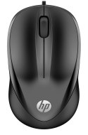 Mysz HP 1000 Wired Optical Mouse with 3 Buttons and 1000 DPI przewodowa czarna 4QM14AA
