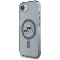 Etui Karl Lagerfeld IML Metal Karl & Choupette Heads MagSafe do iPhone 16e / 17e czarny