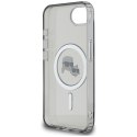 Etui Karl Lagerfeld IML Metal Karl & Choupette Heads MagSafe do iPhone 16e / 17e czarny