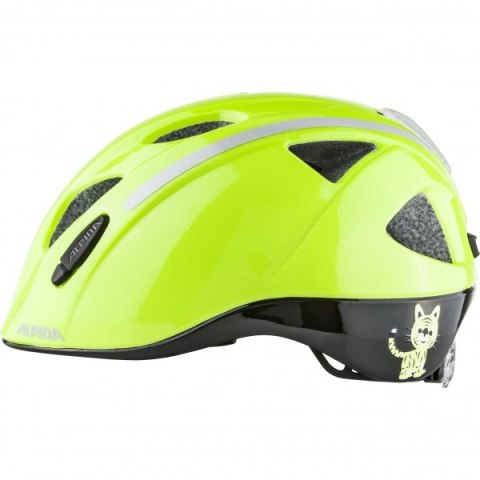 Kask rowerowy ALPINA XIMO FLASH jaskrawy żółty 49-54