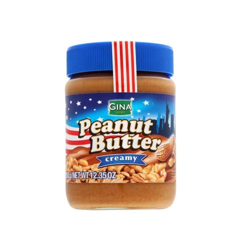 Gina Peanut Butter Creamy Kremowe Masło Orzechowe 350 g