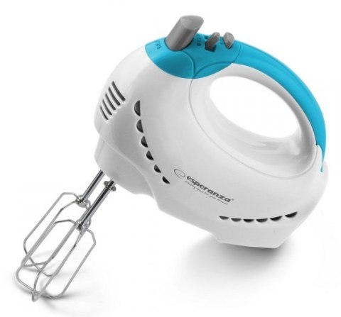 Blender, Mikser ręczny Esperanza TIRAMISU EKM010 (300W; kolor biały)