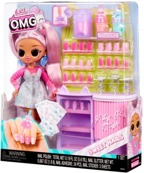 Lalka L.O.L. Surprise OMG Sweet Nails Kitty K Cafe