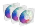 Zestaw 3 wentylatorów Genesis OXAL 120 ARGB biały