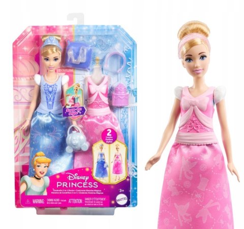 Lalka Disney Princess Historia Kopciuszka 2w1