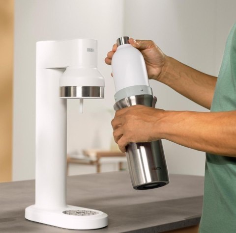 Saturator sodaTRIO biały