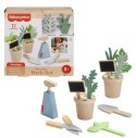 Wooden Mały ogrodnik zestaw drewnianych roślin i narzędzi