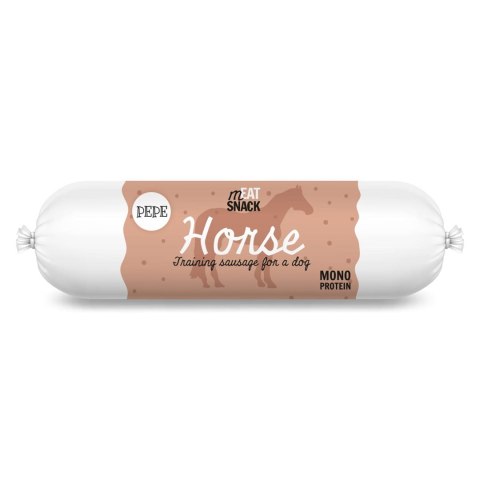 Paka Zwierzaka Pepe kiełbaski meat snack koń 200g