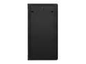 Szafa instalacyjna wisząca 19 cali 27U 600X600mm czarna (drzwi szklane)