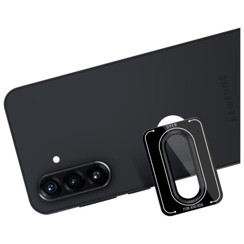 Ochrona na obiektyw aparatu 3MK Lens Protection Pro do Samsung Galaxy A36 5G czarny