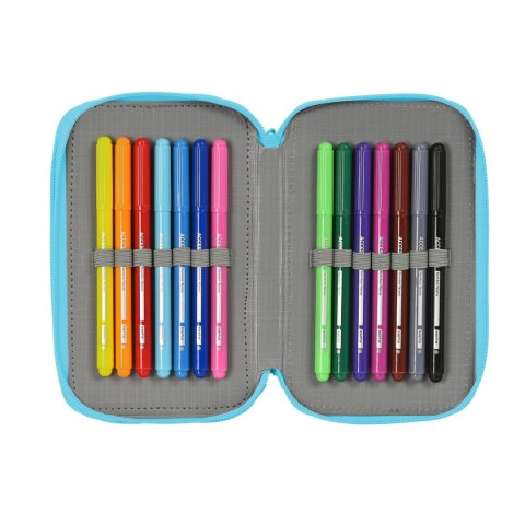 Piórnik BlackFit8 Cool Wielokolorowy 12,5 x 19,5 x 5,5 cm 37 Części