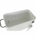 Przenośna Lodówka DKD Home Decor Biały Z kółkami Stal PP (56 L) (74 x 43 x 80 cm)