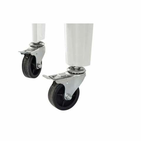 Przenośna Lodówka DKD Home Decor Biały Z kółkami Stal PP (56 L) (74 x 43 x 80 cm)