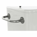Przenośna Lodówka DKD Home Decor Biały Z kółkami Stal PP (56 L) (74 x 43 x 80 cm)