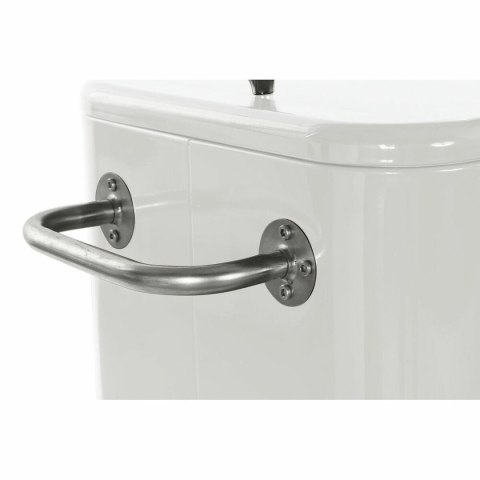 Przenośna Lodówka DKD Home Decor Biały Z kółkami Stal PP (56 L) (74 x 43 x 80 cm)