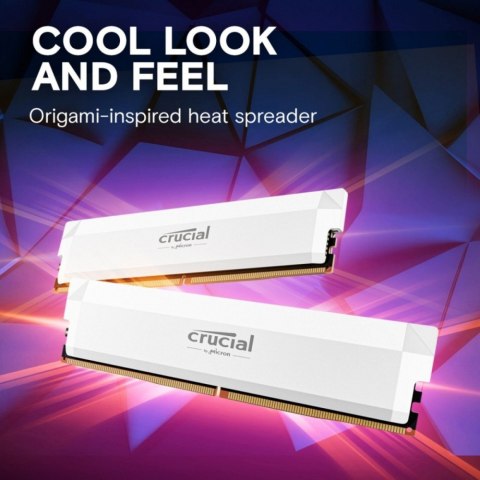 Pamięć DDR5 Pro OC 16/6400(1*16GB) CL38 biała