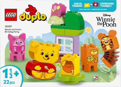 Klocki DUPLO 10457 Przyjęcie urodzinowe Kubusia Puchatka