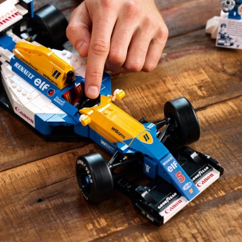 Klocki Icons 10353 Williams Racing FW14B i Nigel Mansell