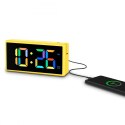 Budzik elektroniczny Ibiza Żółty
