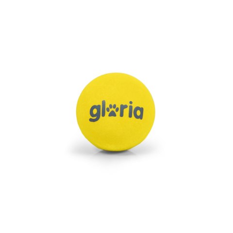 Piłka dla Zwierząt Gloria PLAY AND RUN Żółty Piana TPR S 4,5 cm 2 Sztuk