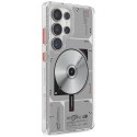 Etui Skinarma Nova MagSafe do Samsung Galaxy S25 Ultra przezroczysty