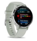 Zegarek sportowy Garmin Venu 3S AMOLED 41mm Srebrny