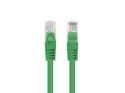 PATCHCORD KAT.6 UTP 1M ZIELONY FLUKE PASSED LANBERG 10-PACK