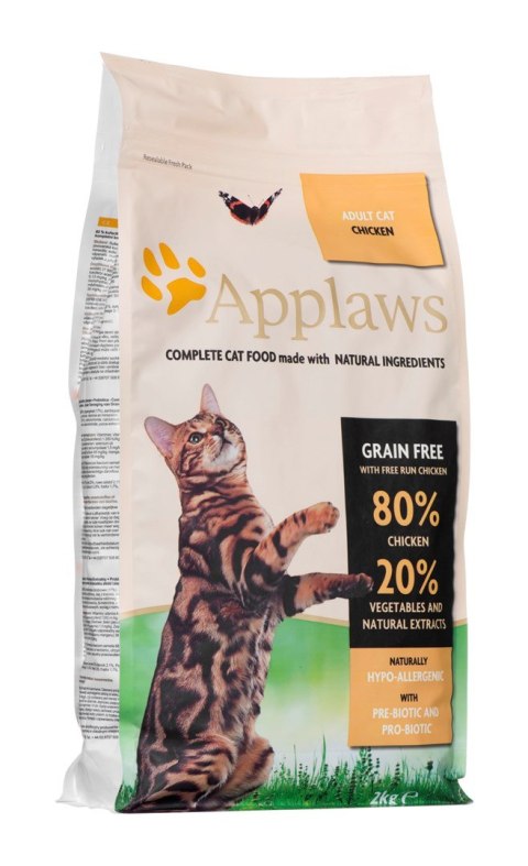 APPLAWS CAT Kurczak - sucha karma dla kota z wysoką zawartością mięsa - 2kg