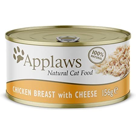 APPLAWS Natural Cat Food Filet kurczaka z serem - mokra karma dla kota - 156g