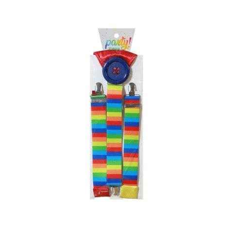 Akcesoria do kostiumów Wielokolorowy Szelki