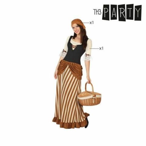 Kostium dla Dorosłych Th3 Party Wielokolorowy (1 Części) - XXL