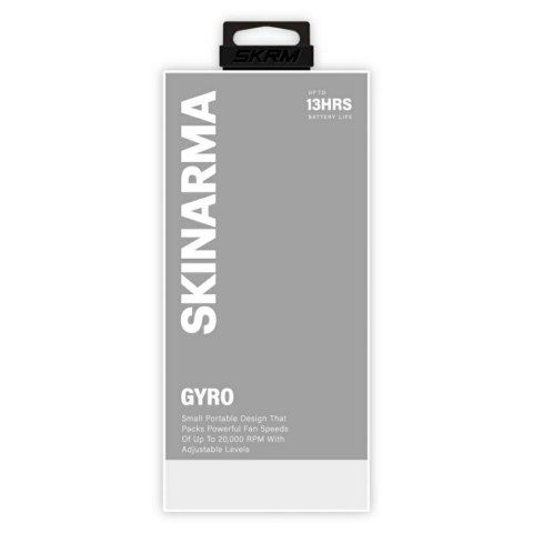 Wiatrak ręczny Skinarma Gyro 4000 mAh biały