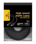 Kabel GEMBIRD CC-HDMI4-20M (HDMI M - HDMI M; 20m; kolor czarny)