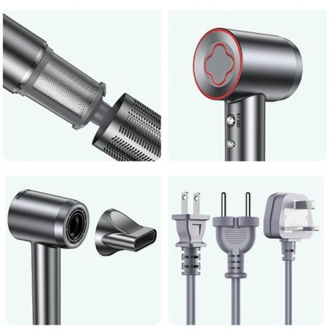 AWEI Suszarka do włosów DS-1 bezlistnaszara/grey