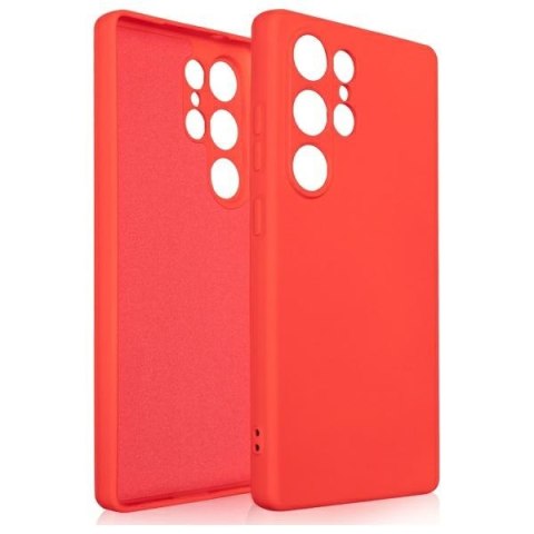 Beline Etui Silicone Samsung S25 Plus czerwony/red