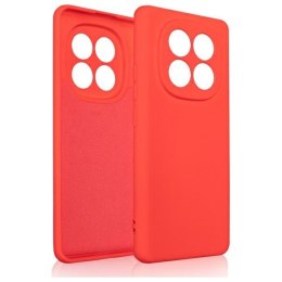 Beline Etui Silicone Xiaomi Redmi Note 14 Pro+ czerwony/red