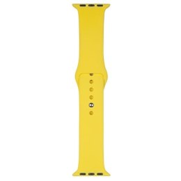 Beline pasek Apple Watch Silicone42/44/45/49mm żółty /yellow