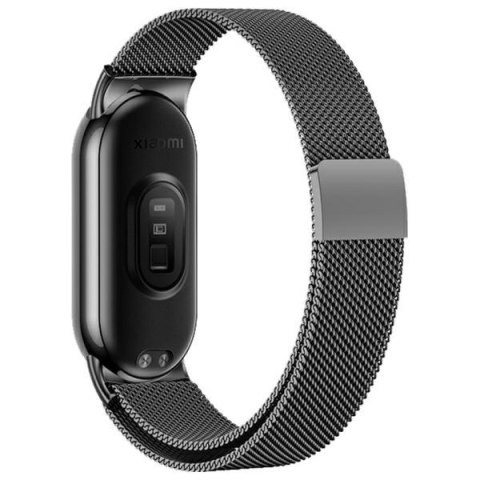 Beline pasek Mi Band 10/9/8 Magnetic czarny/black