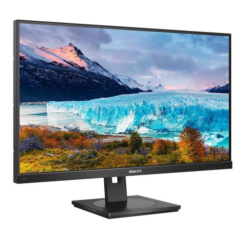 Philips S Line 273S1/00 monitor komputerowy 68,6 cm (27") 1920 x 1080 px Full HD LCD Czarny