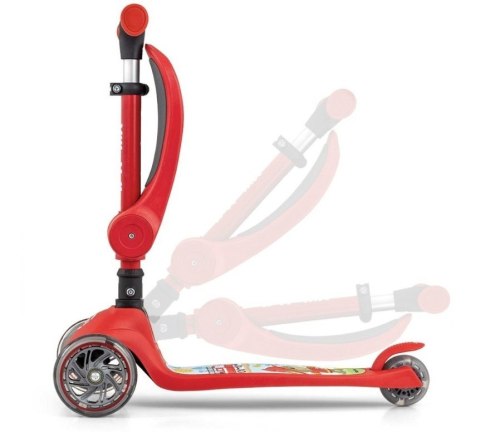Hulajnoga Scooter Fuzzy Red