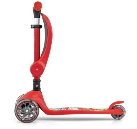 Hulajnoga Scooter Fuzzy Red