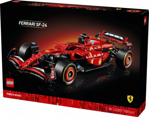 Klocki Technic 42207 Bolid F1 Ferrari SF-24