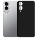 Etui 3MK Silicone Case do Samsung Galaxy S25 Edge czarny