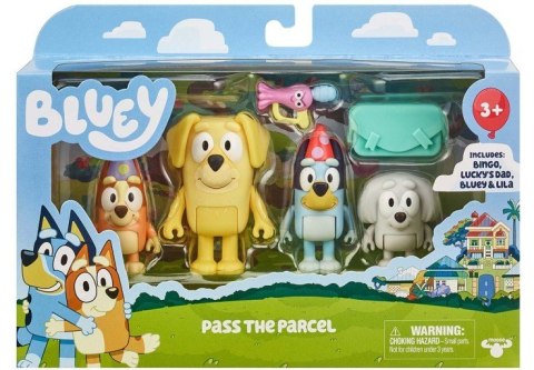 Zestaw figurek Bluey Przesyłka 4-pak
