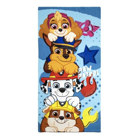 Ręcznik plażowy The Paw Patrol Niebieski 70 x 140 cm