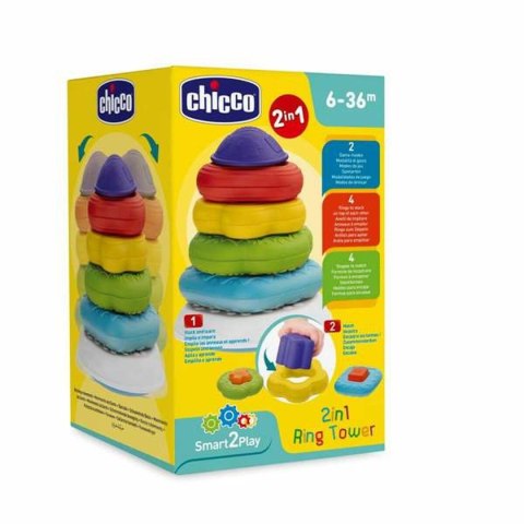 Klocki Segmentowe Chicco Pyramid Pierścionki