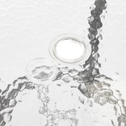 Stolik ogrodowy ze szklanym blatem JUPITER 90cm