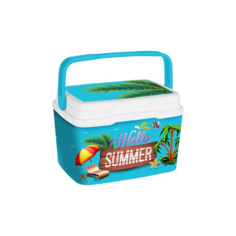 Przenośna Lodówka Aquapro Hello Summer Wielokolorowy 5 L 28 x 22 x 19 cm (6 Sztuk)
